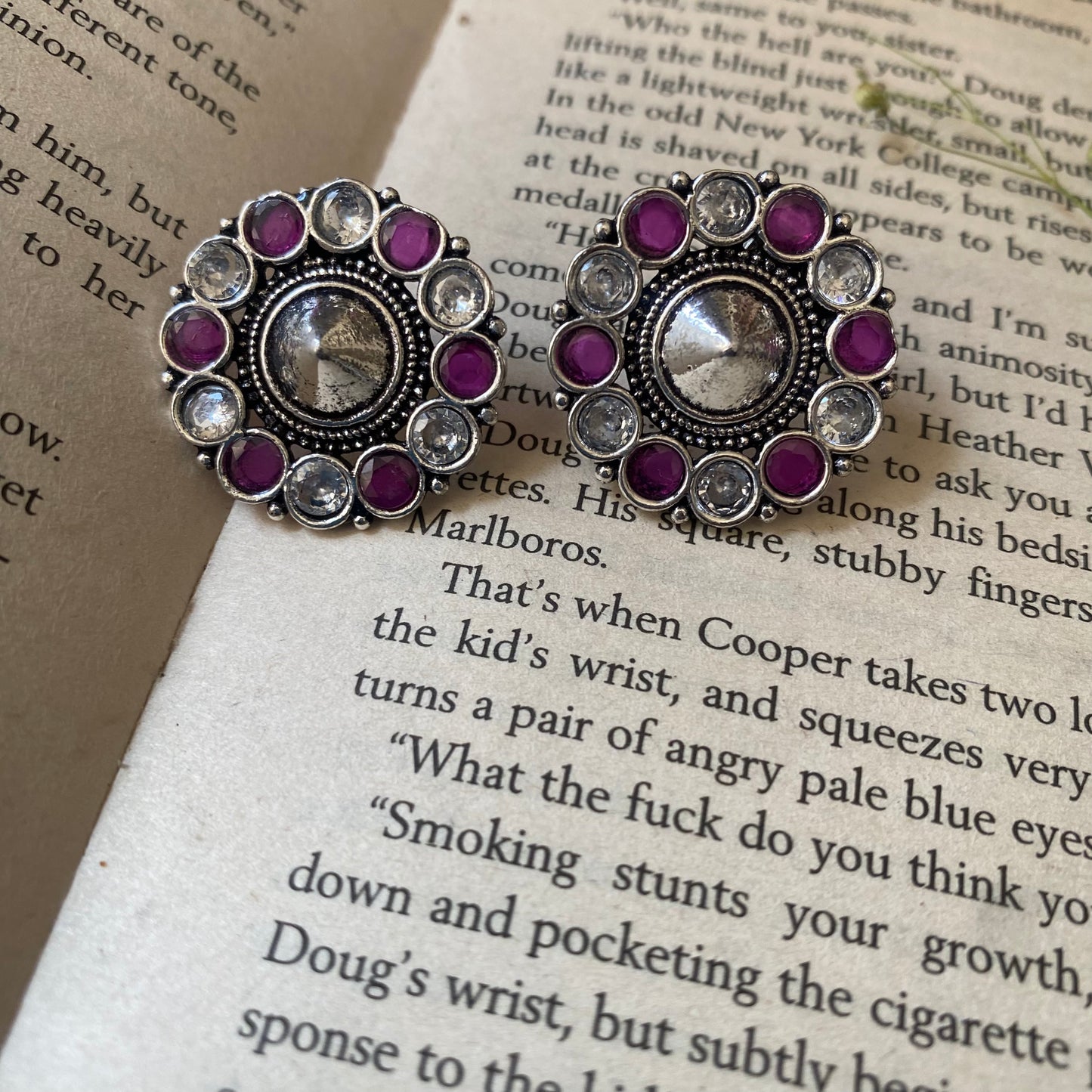 Cone oxidised studs