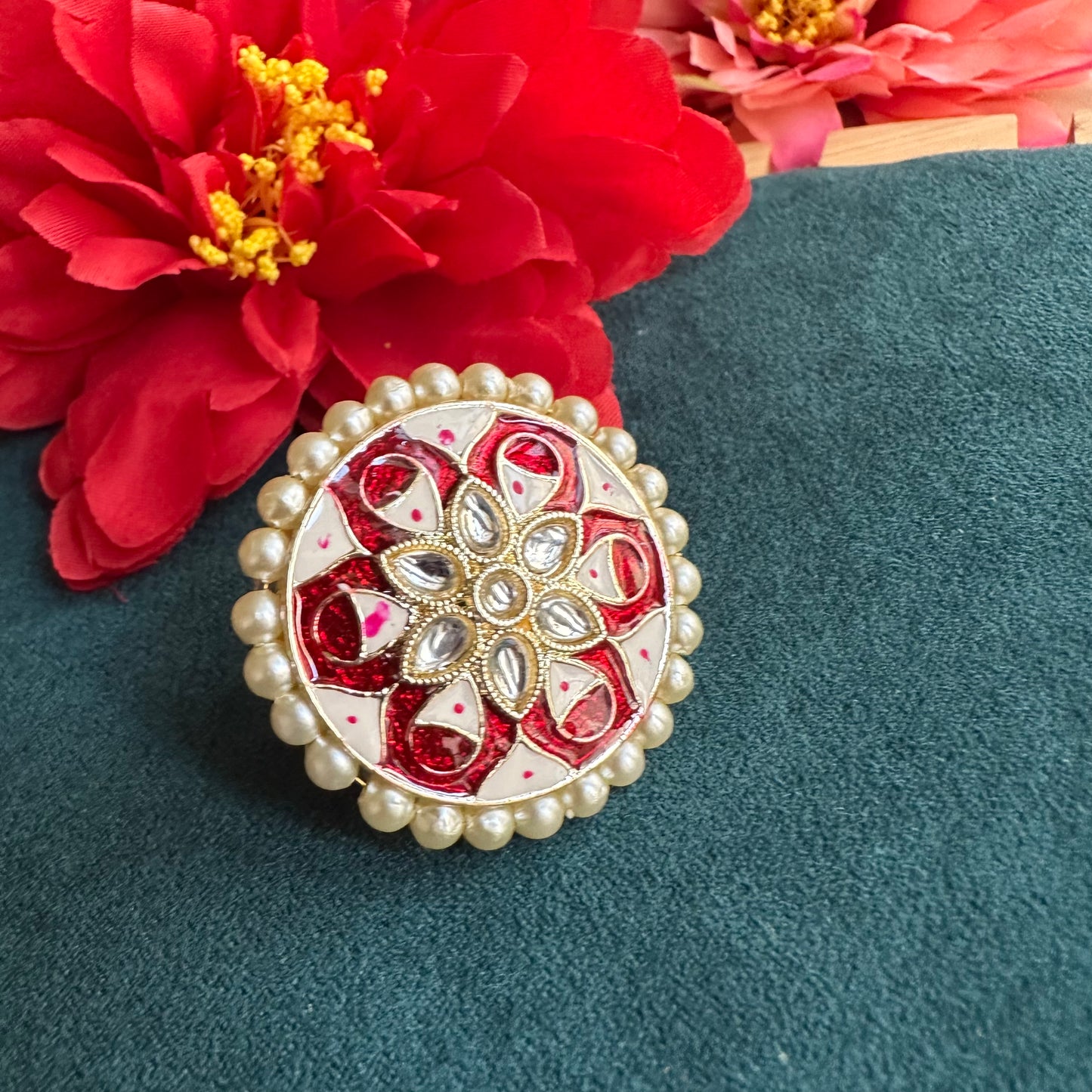 Meena Round Ring