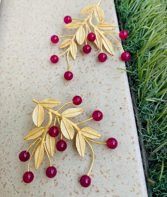 Blossom cherry earrings