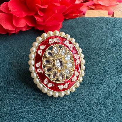 Meena Oval Ring