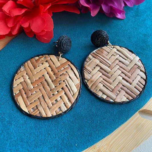 Wooden finish Earrings