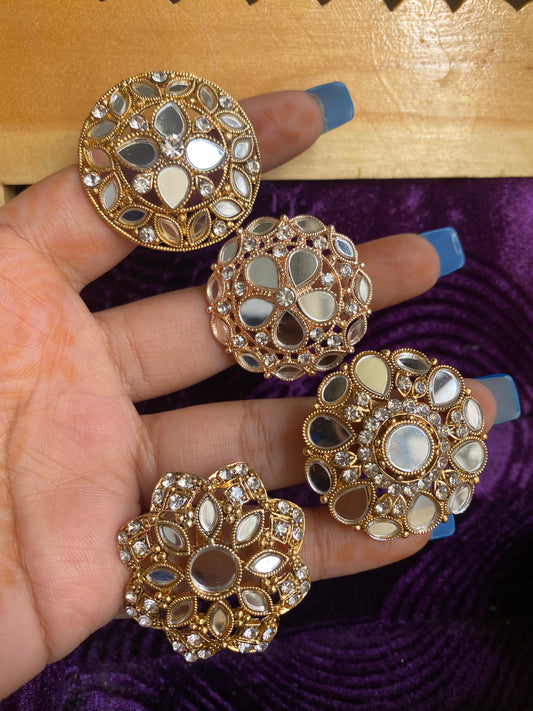 Adjustable Mirror Rings