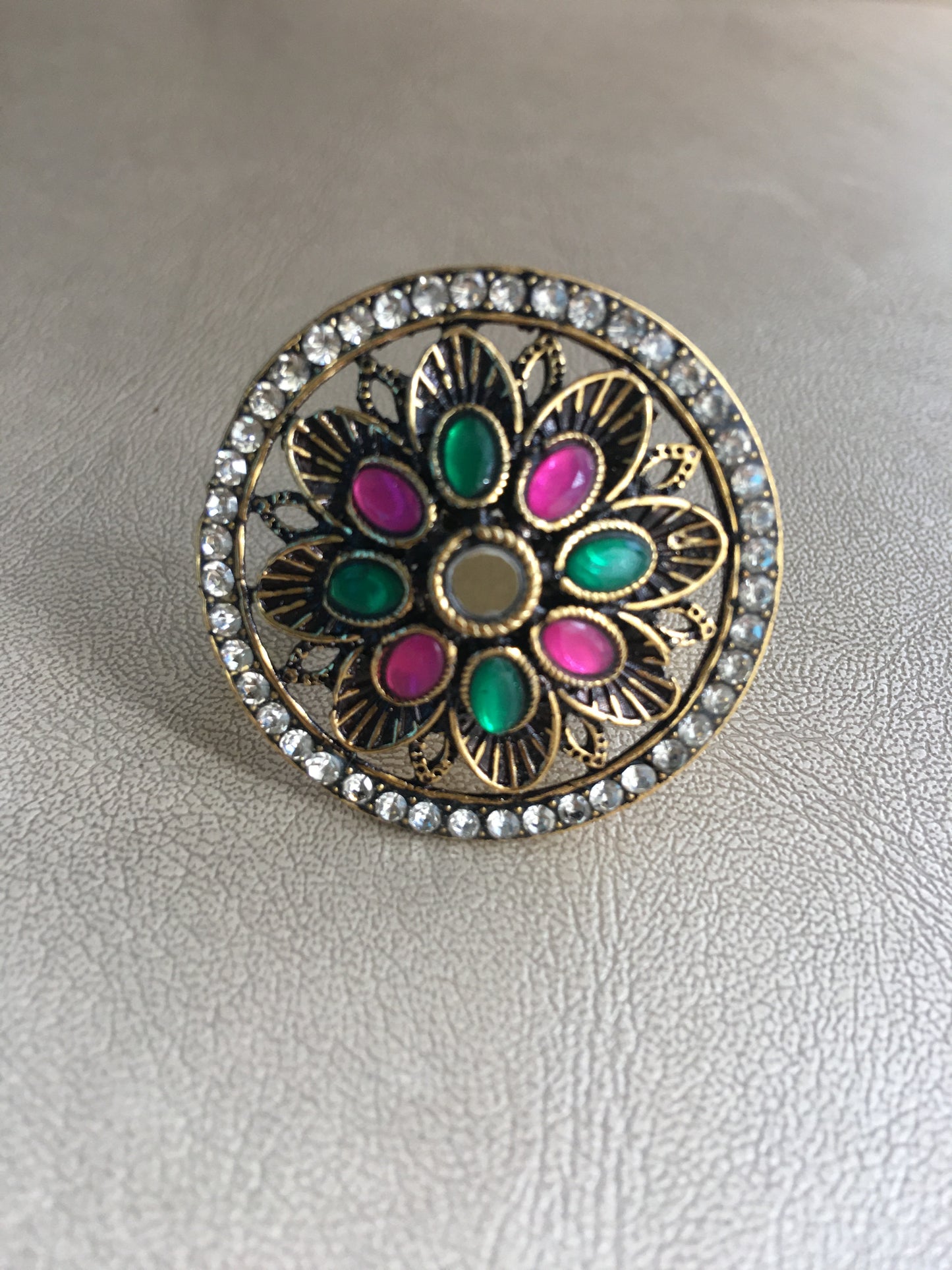 Mirror Flower Ring