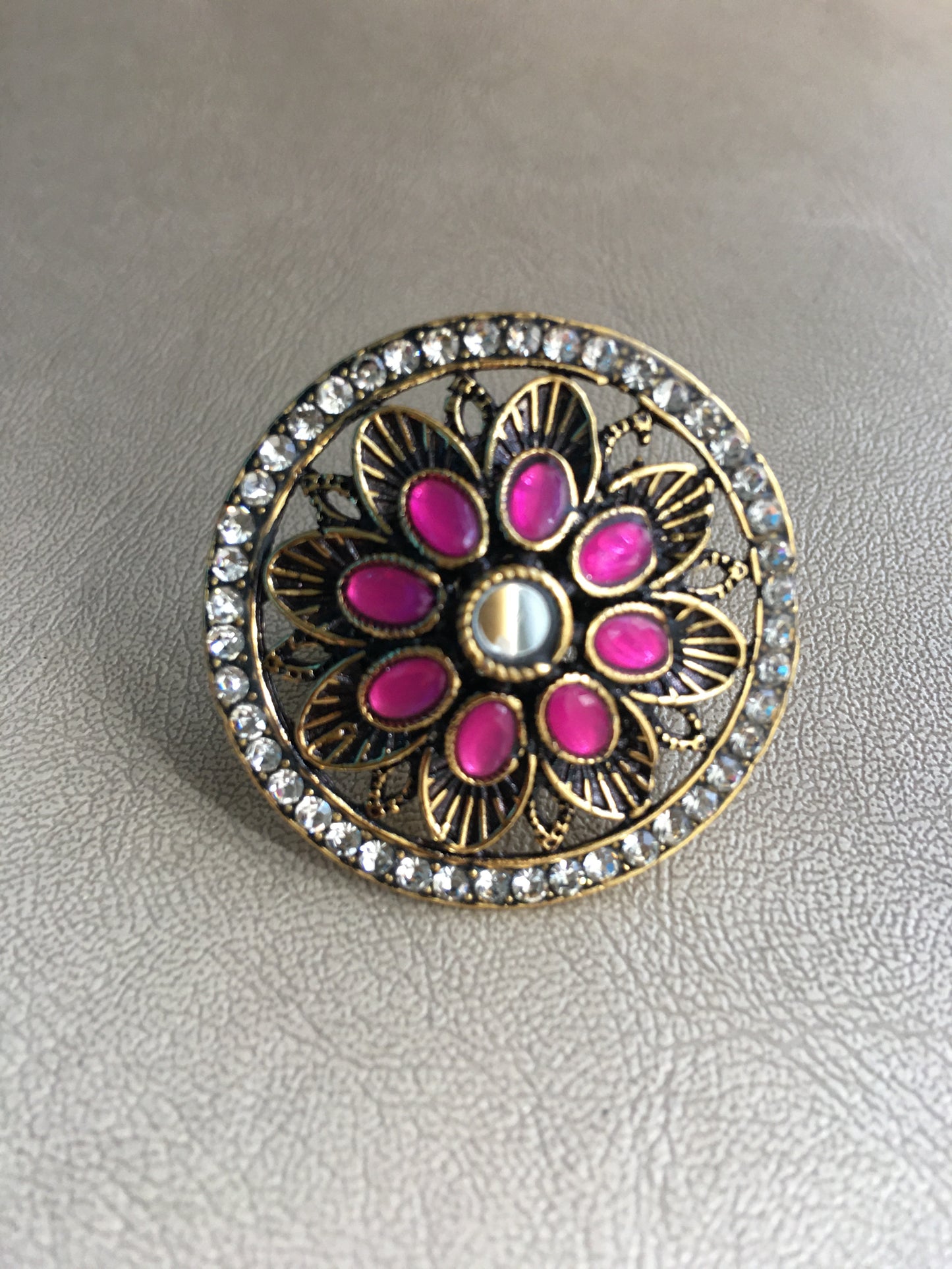 Mirror Flower Ring