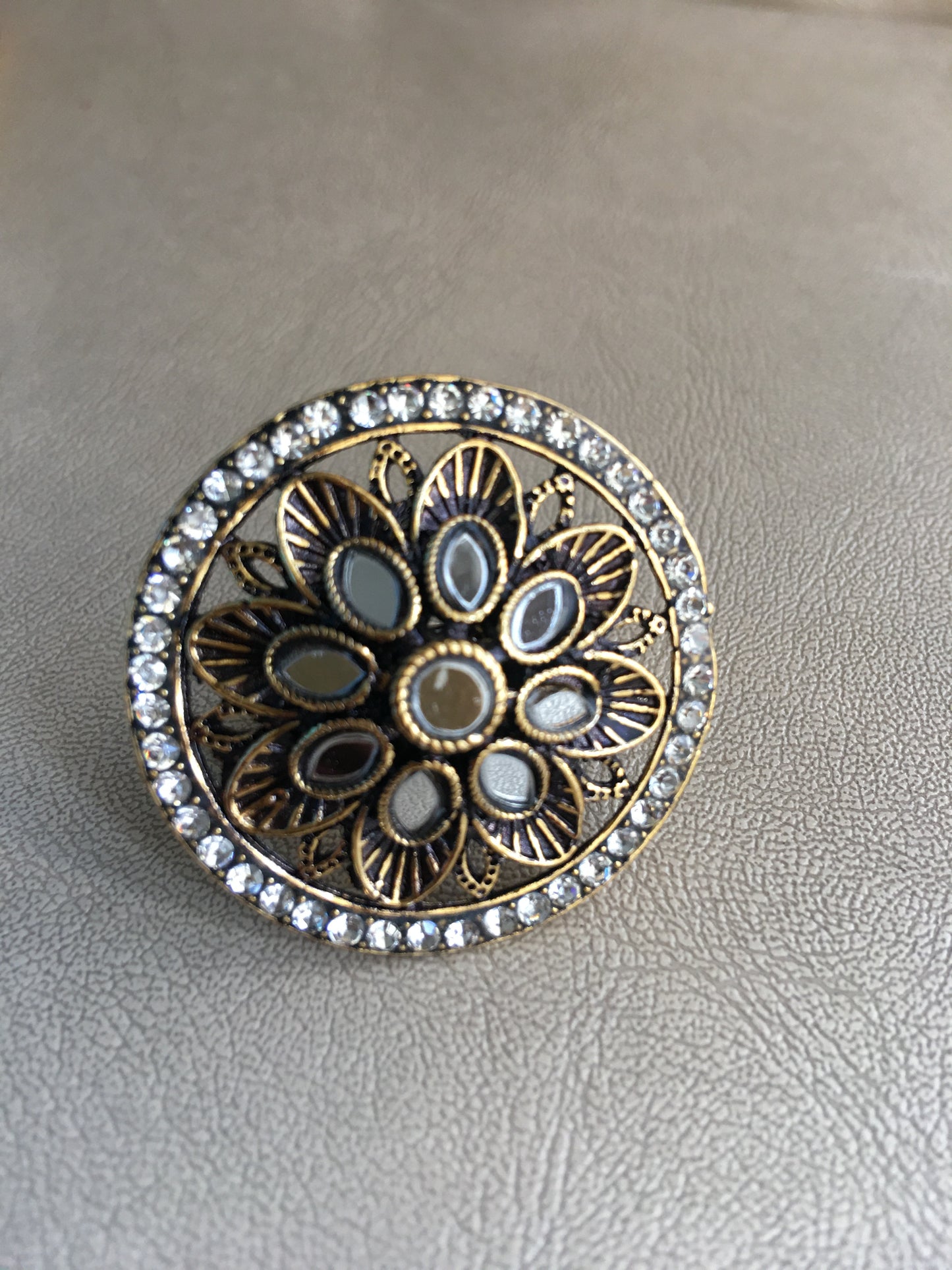 Mirror Flower Ring