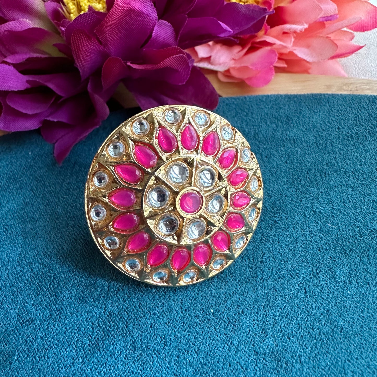 Jasmin Kundan Ring