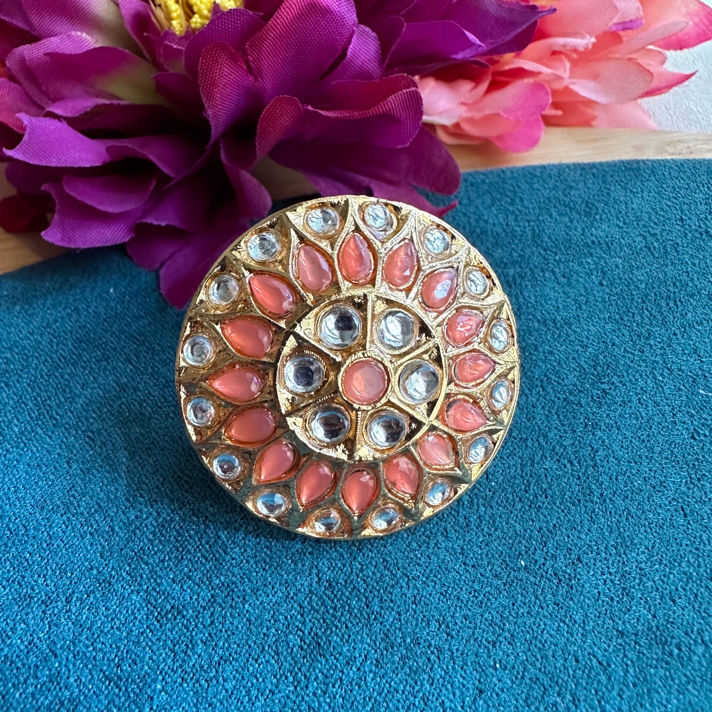 Jasmin Kundan Ring