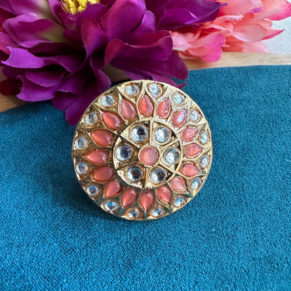 Jasmin Kundan Ring