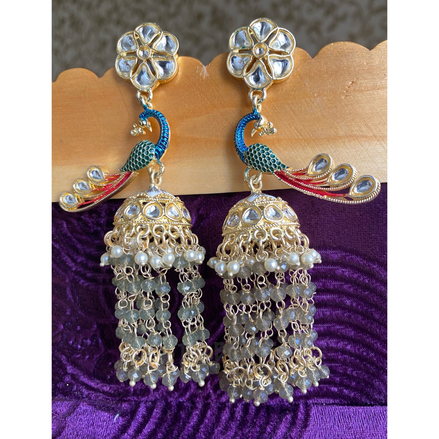 Mayuri Jhumkas