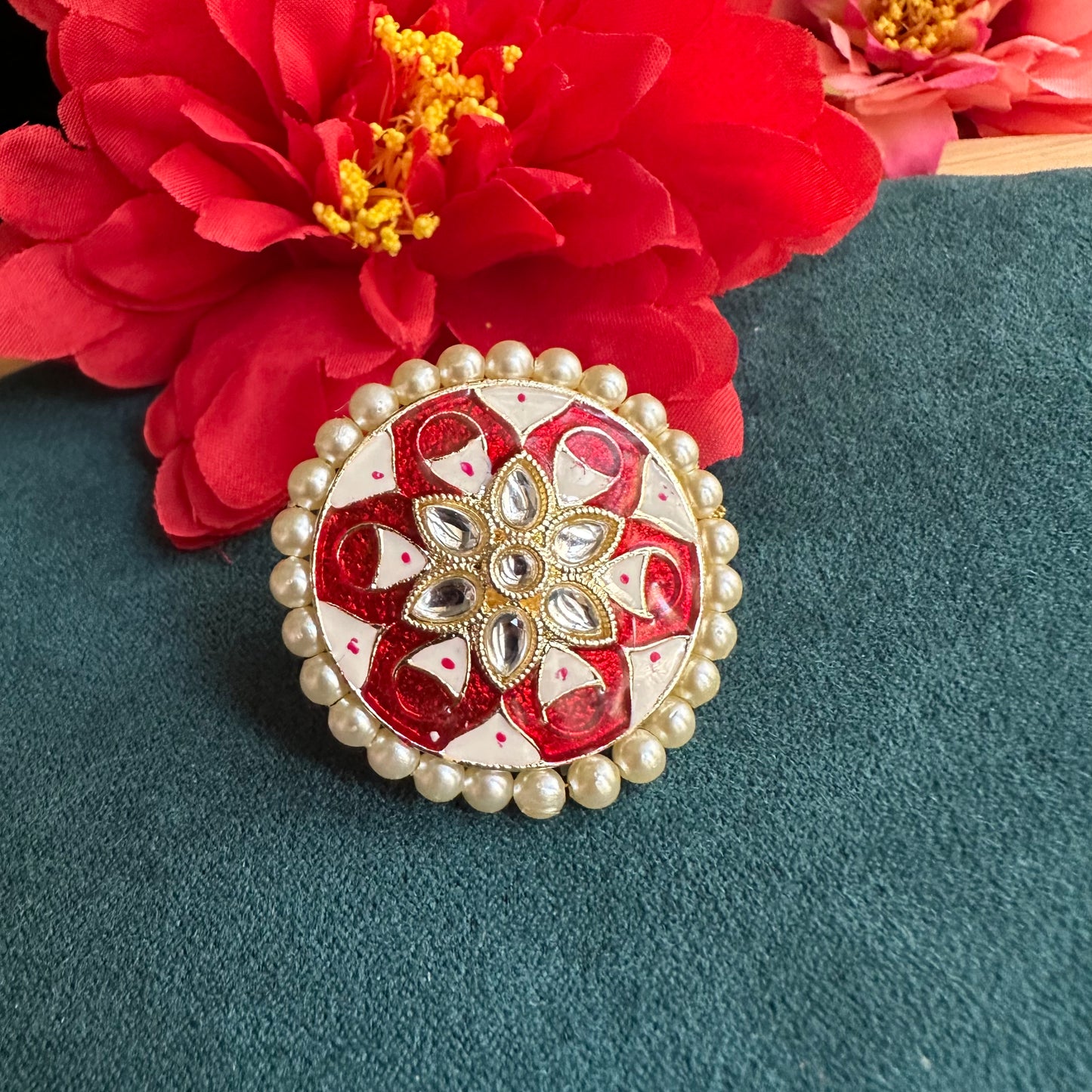 Meena Round Ring