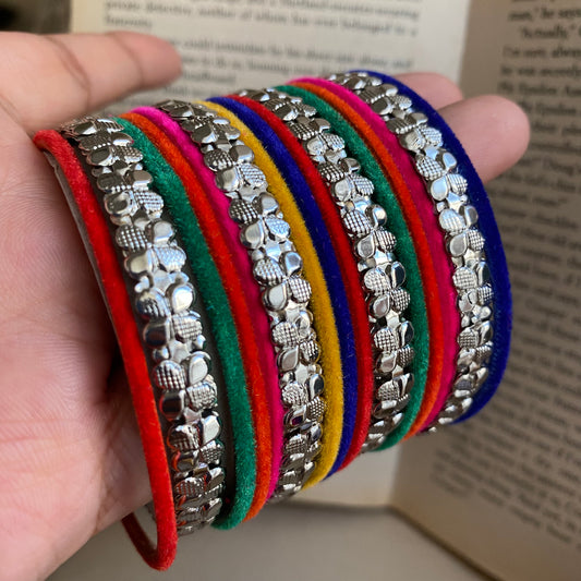 Multi with silver stack