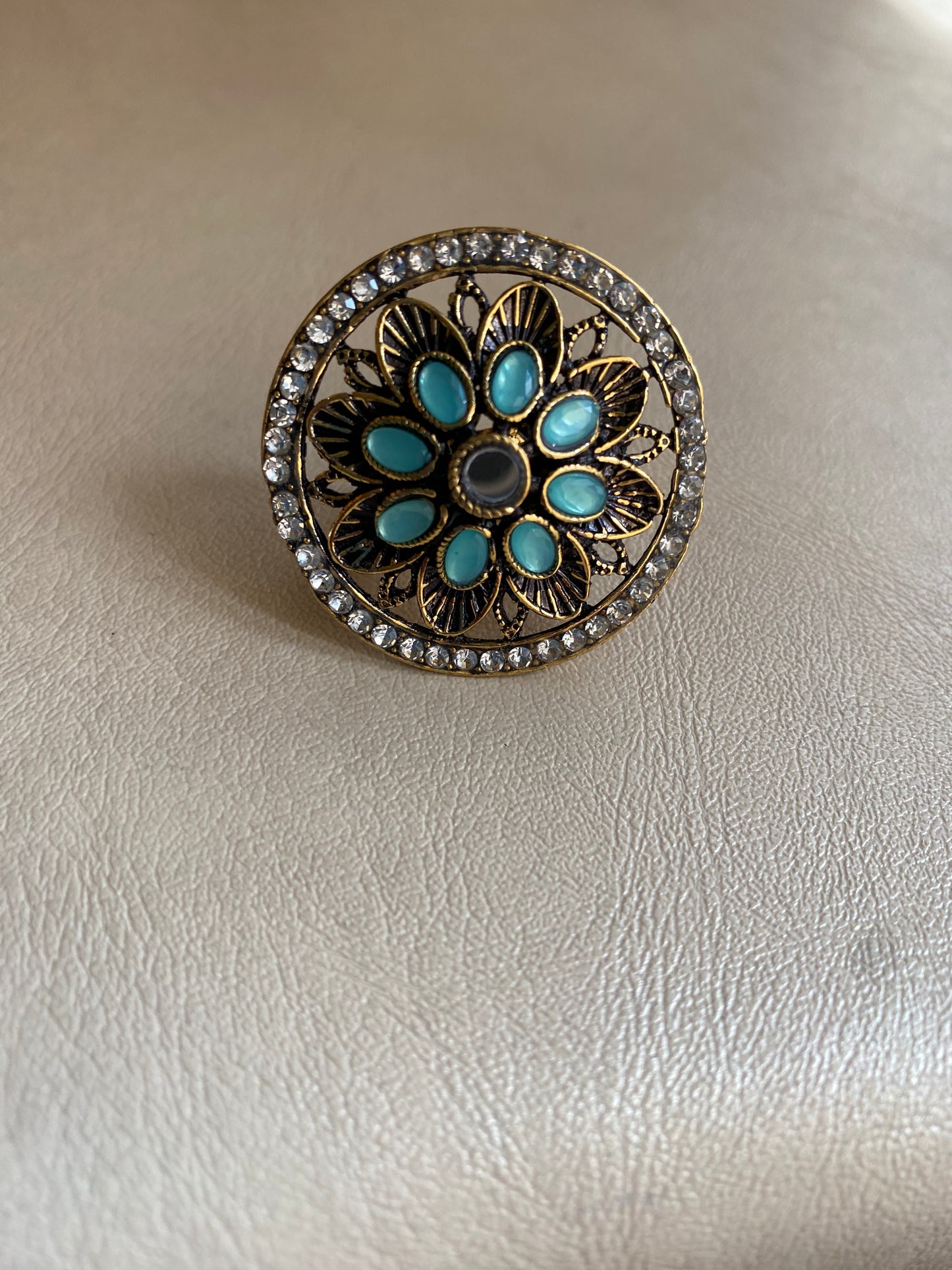 Mirror Flower Ring