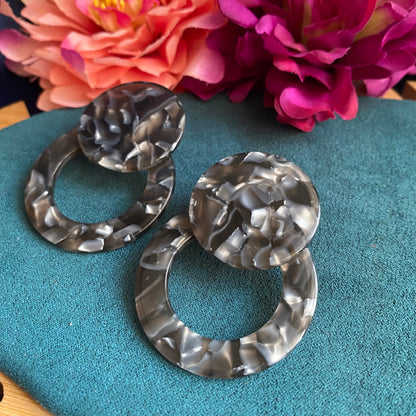 Alicia Marble earrings