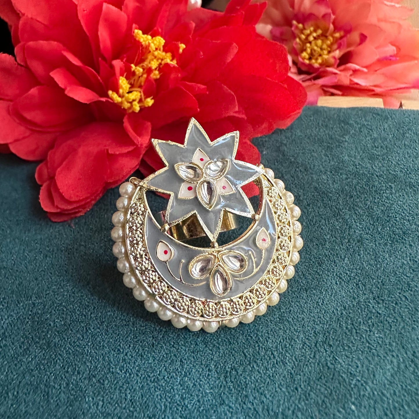 Meena Chand Ring