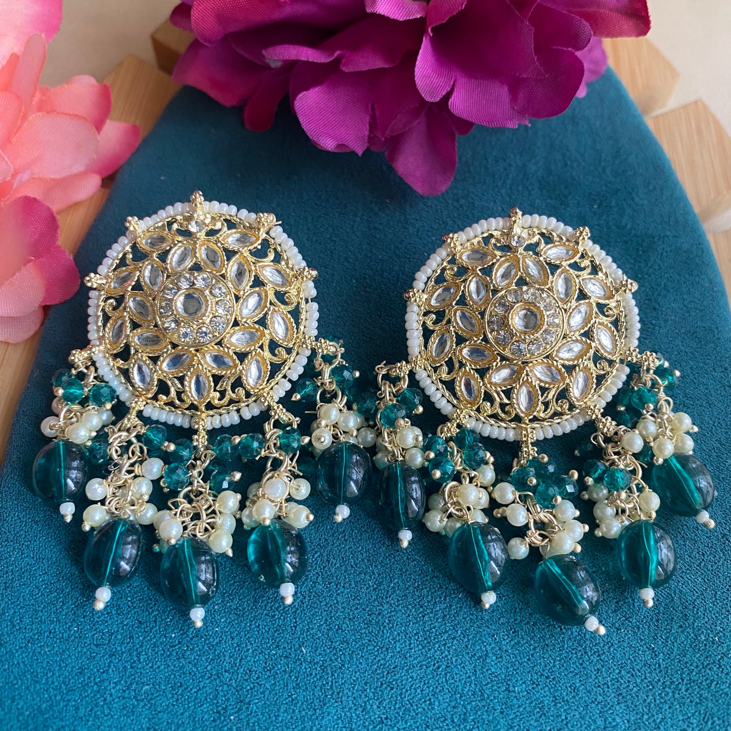 Mirza kundan studs