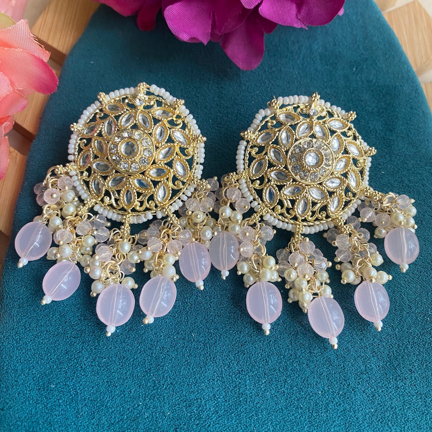 Mirza kundan studs