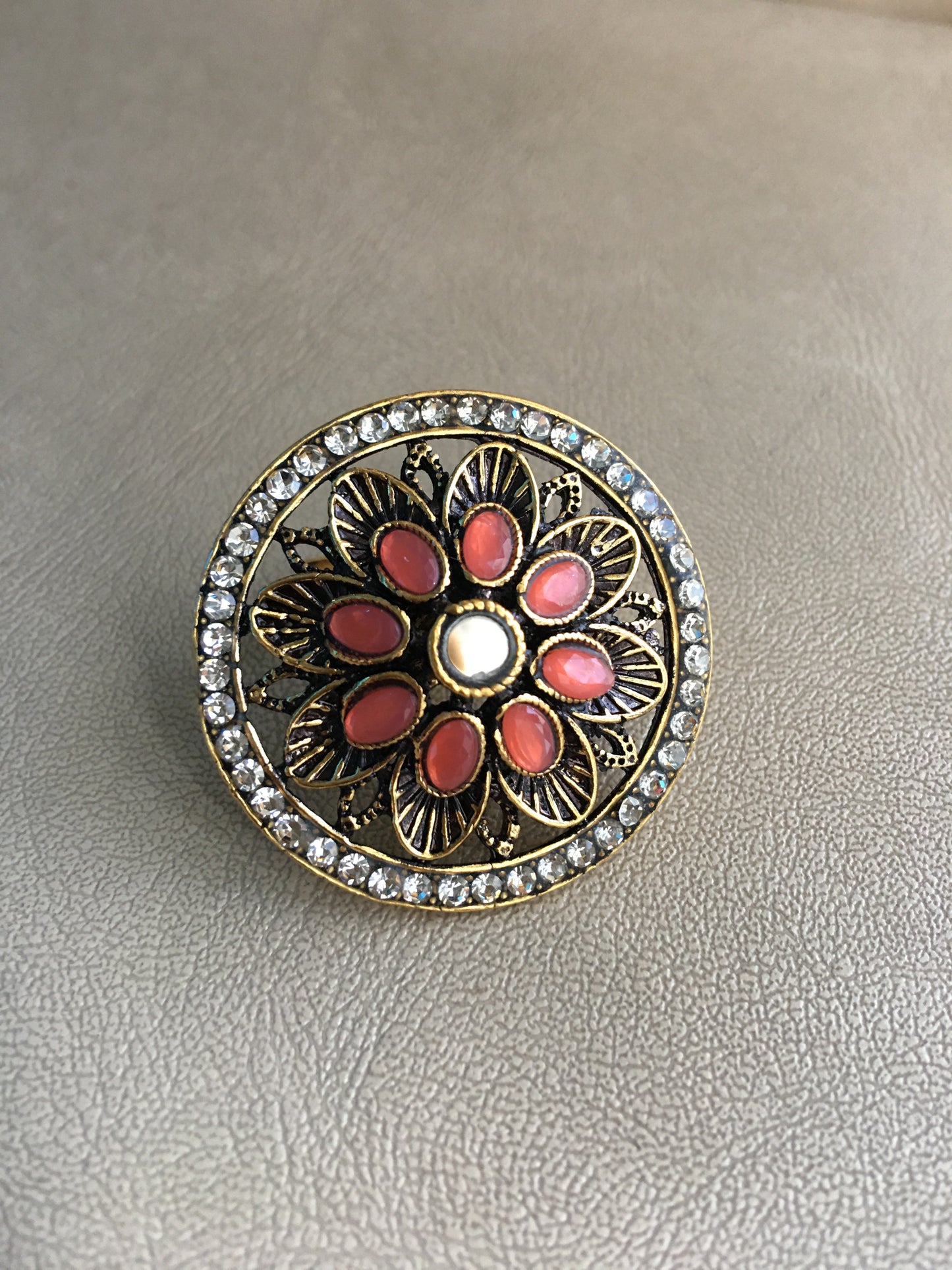 Mirror Flower Ring