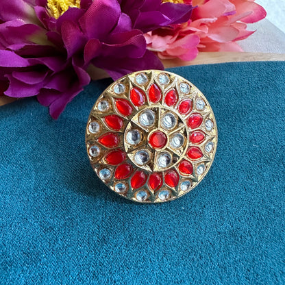 Jasmin Kundan Ring