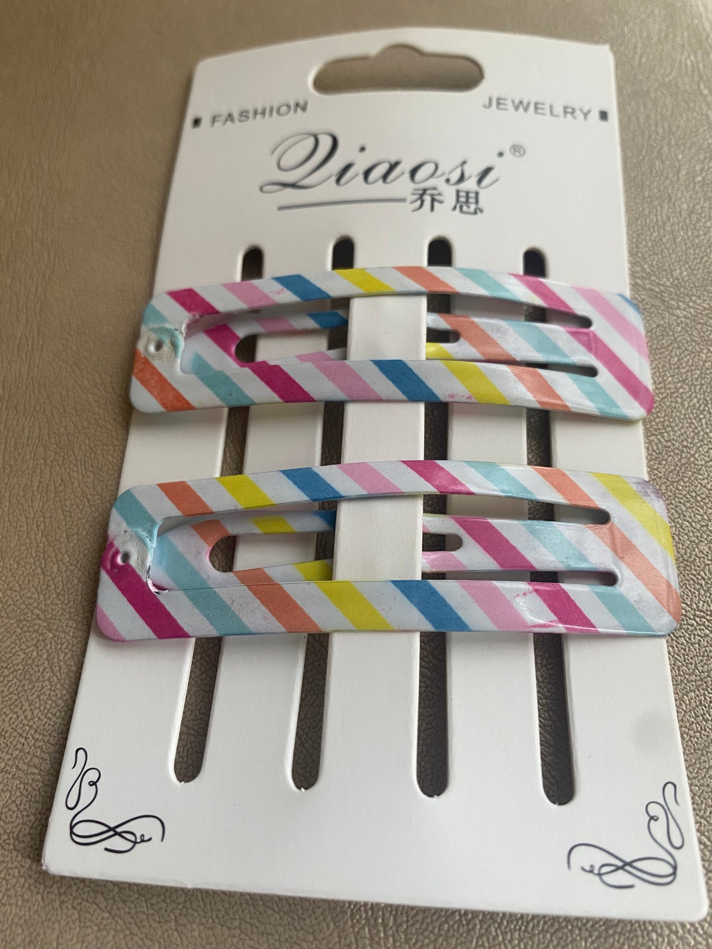 Animal print Clips Card