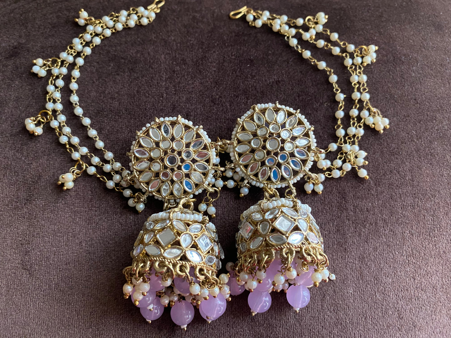 Kiara mirror jhumka