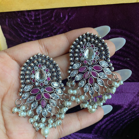 Shyne Ruby Studs