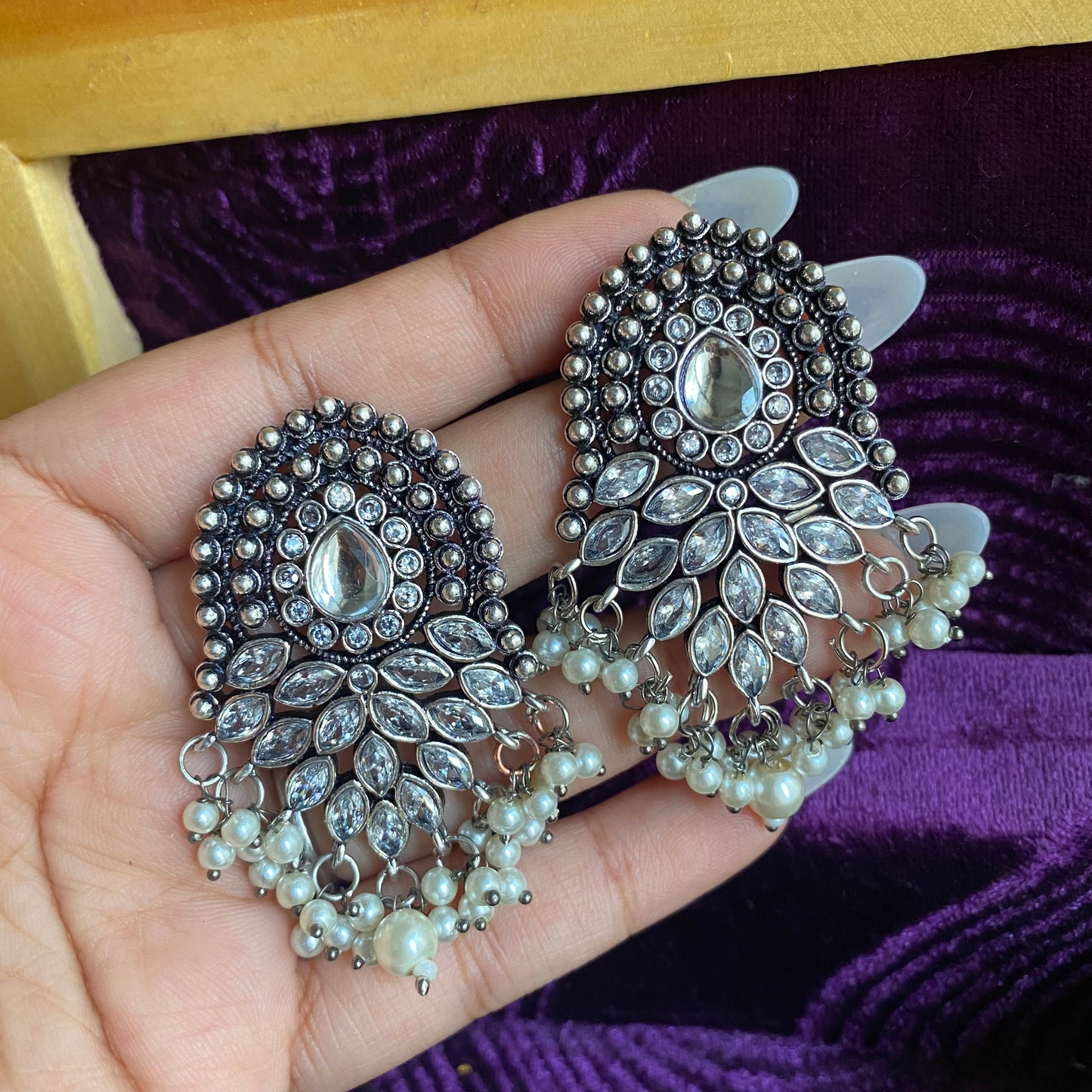 Shyne Crystal Studs